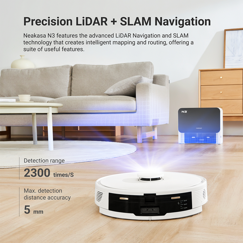Neabot N3 mit LIDAR und +SLAM Navigation